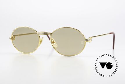 Cartier Saint Honore Luxury Sunglasses 1998 Details