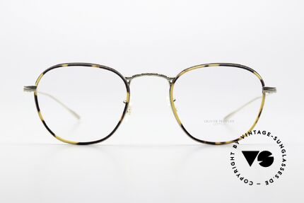 Oliver Peoples Eoin Metal Frame Acetate Inlays, exact catalog model name: OV1237J, in color 5035, Made for Men and Women