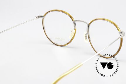 Oliver Peoples Colloff Metal Frame Acetate Rim, Size: small, Made for Men and Women