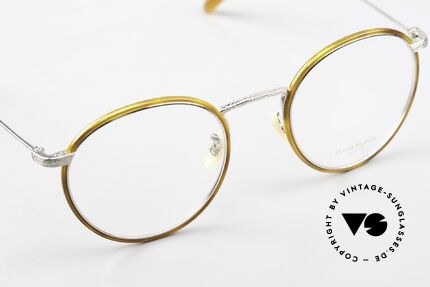 Oliver Peoples Colloff Metal Frame Acetate Rim, quality frame can be optically glazed as required, Made for Men and Women