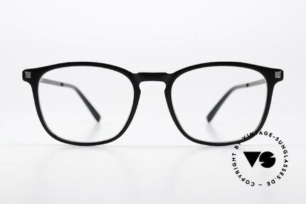 Mykita Haldur Unisex Specs Classic Black, square specs from the LITE collection (women & men), Made for Men and Women