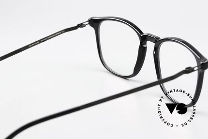 Mykita Haldur Unisex Specs Classic Black, innovative flexible frame construction: one size fits all, Made for Men and Women