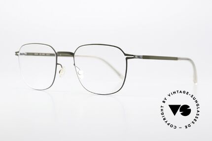 Mykita Herko Lite Collection Metal Frame, color is called "camougreen" but looks more anthracite, Made for Men and Women