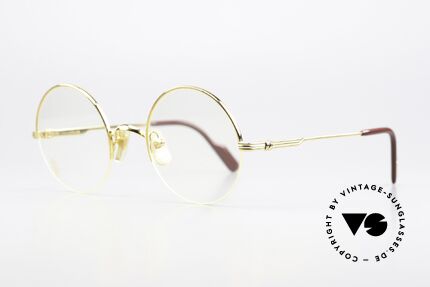 Cartier Mayfair - M Semi Rimless Luxury Frame, exclusive design - simply timeless and unisex, Made for Men and Women