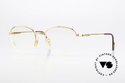 Cartier Colisee - S 90's Vintage Frame Nylor Details