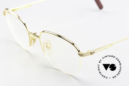 Cartier Colisee - S 90's Vintage Frame Nylor, 22ct gold-plated (like all vintage CARTIER frames!), Made for Men and Women