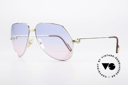 Cartier Vendome LC - L Platinum Sunglasses 1983, this pair (with L.Cartier decor): LARGE size 62-14, 140, Made for Men