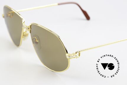 Cartier Panthere G.M. - XL Rare Luxury Shades 1988, precious 80s LUXURY sunglasses; X-LARGE size 63/16, 140, Made for Men