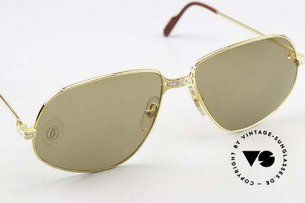 Cartier Panthere G.M. - XL Rare Luxury Shades 1988, original Cartier sun lenses with the HIDDEN Cartier logo, Made for Men