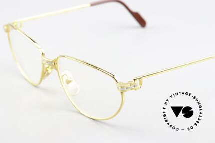 Cartier Panthere Windsor - S Ladies Glasses Small Size, 22ct gold-plated finish (like all vintage Cartier originals), Made for Women