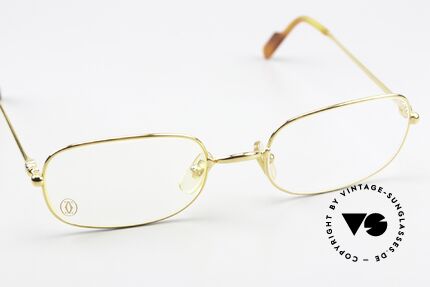 Cartier Deimios - L 90's Frame Rare 54mm Size, unworn rarity incl. orig. Cartier packing (case, cloth), Made for Men and Women