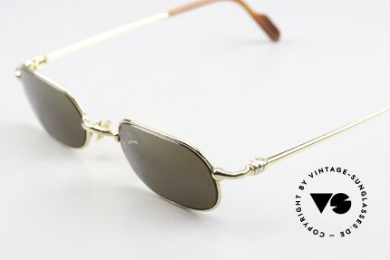 Cartier Orfy - S Original Lenses With Logo, precious 22ct gold-plated in size 48-21, 135: timeless, Made for Men and Women