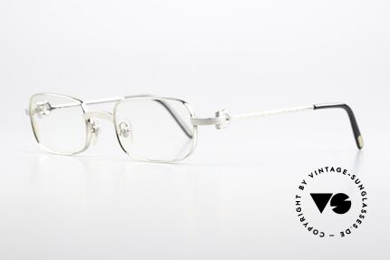 Cartier Dreamer 90s Frame Brushed Platinum, brushed platinum finish (noble & 1st class quality), Made for Men and Women