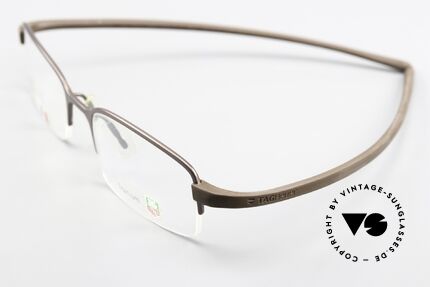 Tag Heuer 3203 Reflex Semi Rimless Titan Frame, ideal wearing comfort (temples adapt to the face), Made for Men