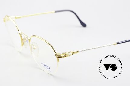 Fred Grand Largue - L Ultra Rare 52mm L Size, temples and bridge are twisted like a hawser; unique, Made for Men