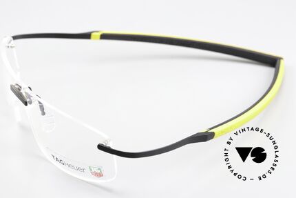 Tag Heuer 3533 Reflex Rimless Sports Eyewear, ideal wearing comfort (temples adapt to the face), Made for Men