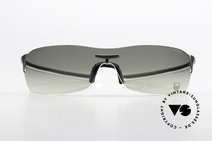 Tag Heuer 5508 Reflex Rimless Avantgarde Shades, extremely sporty rimless shades for gentlemen, Made for Men