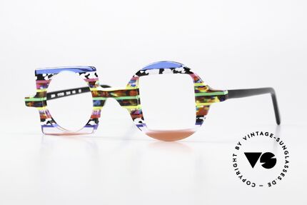 Wissing 2854 Crazy Colorful Eyeglasses Details
