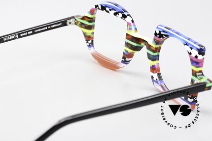 Wissing 2854 Crazy Colorful Eyeglasses, characteristic, unmistakable, unique, Wissing, Made for Men and Women