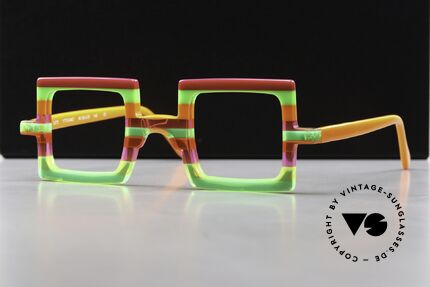 Wissing 3273 Crazy Colorful Specs Square, Size: medium, Made for Men and Women