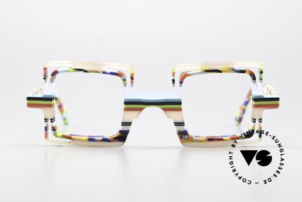 Wissing 3130 Colorful Specs Crazy Square, a great combination of art and craftsmanship, Made for Men and Women