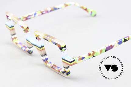 Wissing 3130 Colorful Specs Crazy Square, Wissing unique piece = made for individualists, Made for Men and Women