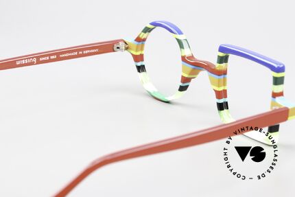 Wissing 2653 Eyeglasses For Art Lovers, characteristic, unmistakable, unique, Wissing, Made for Men and Women