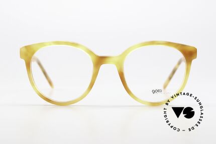 Götti Eldon Ladies Specs Panto Style, acetate glasses in a more feminine panto shape, Made for Women