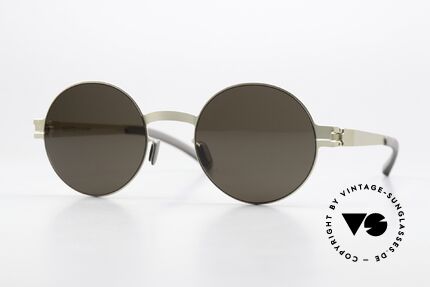 Mykita Moon Unisex Sunglasses Round, Mykita sunglasses, mod. MOON, size 48-20, color 142, Made for Men and Women