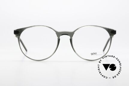 Götti Sander Timeless Interesting Color, full-rim glasses with metal temples in top quality, Made for Women