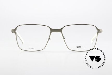 Götti Yvo Striking Titan And Black, a super light titanium frame, MADE IN JAPAN!, Made for Men