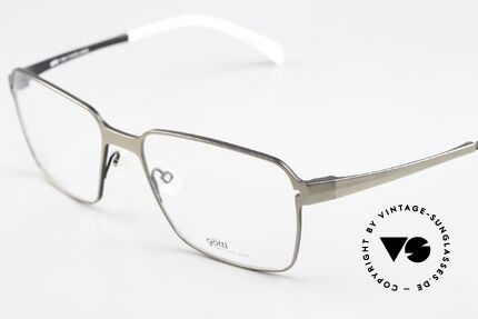 Götti Yvo Striking Titan And Black, striking men's frame (bicolor: titan and black), Made for Men