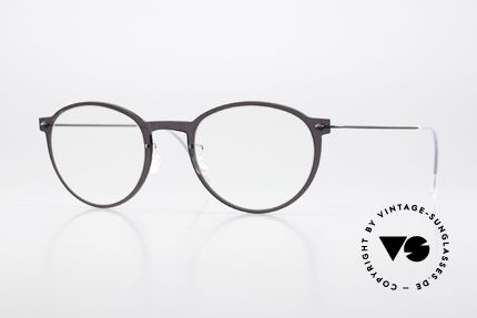 Lindberg 6527 NOW Panto Round Designer Frame, Lindberg eyeglasses from the NOW or N.O.W. series, Made for Men and Women