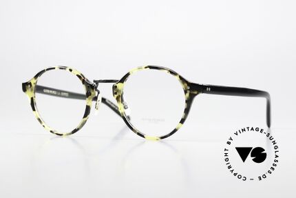 Oliver Peoples OP-1955 Acetate Frame Metal Bridge Details