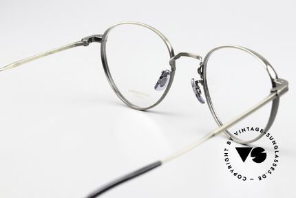 Oliver Peoples Watts Panto Frame Titanium, high quality frame can be optically glazed as desired, Made for Men