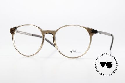 Götti Sander Panto Frame Metal Temples, Götti / Goetti glasses Sander, DTB-S in size 51/17, Made for Women