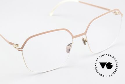 Mykita Finna Women's Glasses Peach Pink, unworn model from 2017; incl. original case by MYKITA, Made for Women