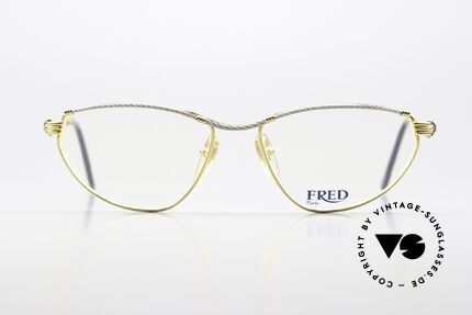 Fred Alize - S Women's Sailing Glasses 90's, marine design (distinctive Fred) in high-end quality, Made for Women