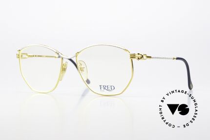 Fred Cythere - S Women's Luxury Eyewear, lovely vintage 90's Fred luxury eyeglasses for ladies, Made for Women