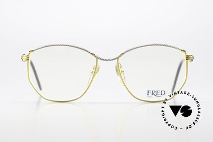 Fred Cythere - S Women's Luxury Eyewear, marine design (distinctive Fred) in high-end quality, Made for Women