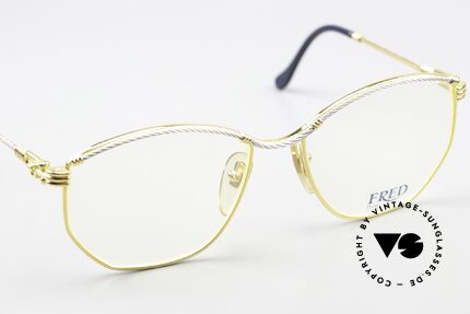 Fred Cythere - S Women's Luxury Eyewear, NO RETRO, but a precious old original, in size 53/16, Made for Women