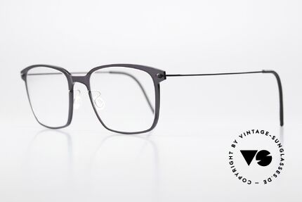 Lindberg 6522 NOW Blue Gray Front Translucid, high quality composite material & titanium temples, Made for Women