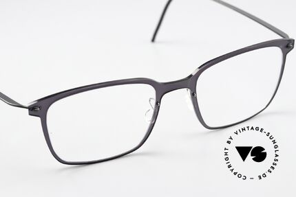 Lindberg 6522 NOW Blue Gray Front Translucid, can already be described as 'vintage Lindberg' frame, Made for Women