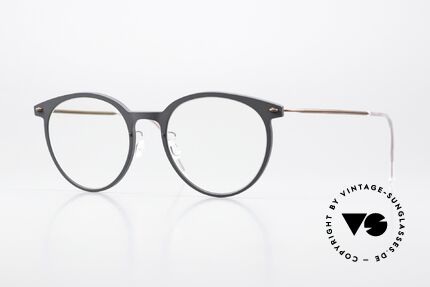 Lindberg 6537 NOW Matte Gray And Bronze, Lindberg eyeglasses from the NOW or N.O.W. series, Made for Women