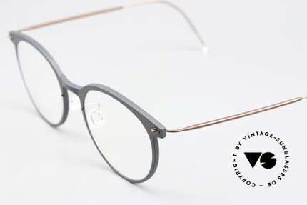 Lindberg 6537 NOW Matte Gray And Bronze, high quality composite material & titanium temples, Made for Women