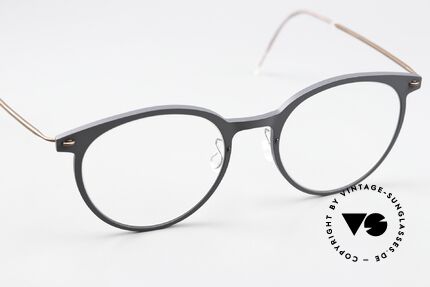 Lindberg 6537 NOW Matte Gray And Bronze, can already be described as 'vintage Lindberg' frame, Made for Women