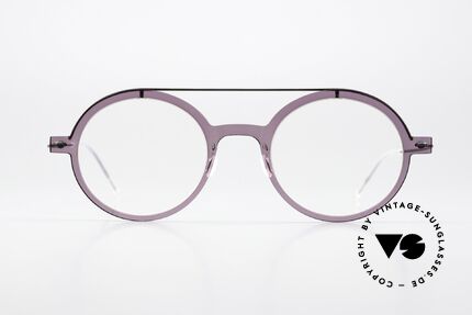 Lindberg 6543 48 NOW Light Purple Frame Front, ladies mod. 6543, size 48/22 with feminine coloring, Made for Women