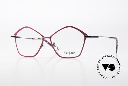 JF Rey JF2764 Ladies Frame Pink & Black Details