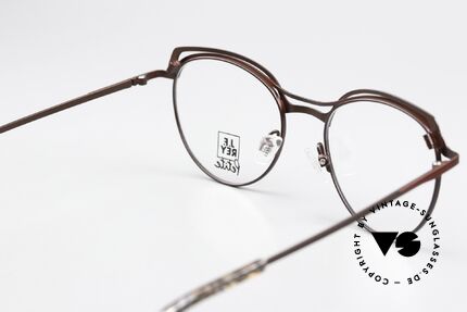 JF Rey PM081 Ladies Frame Ruby & Brown, of course unworn in premium quality, made in France, Made for Women