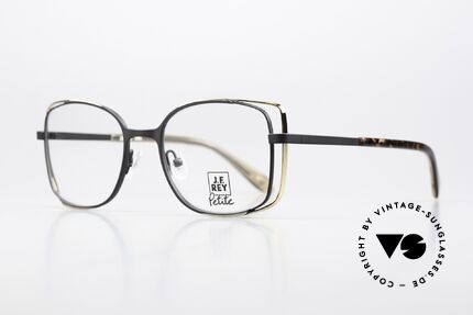 JF Rey PM074 Ladies Frame Black & Rosé, J.F. Rey represents vibrant colors and shapes as well, Made for Women